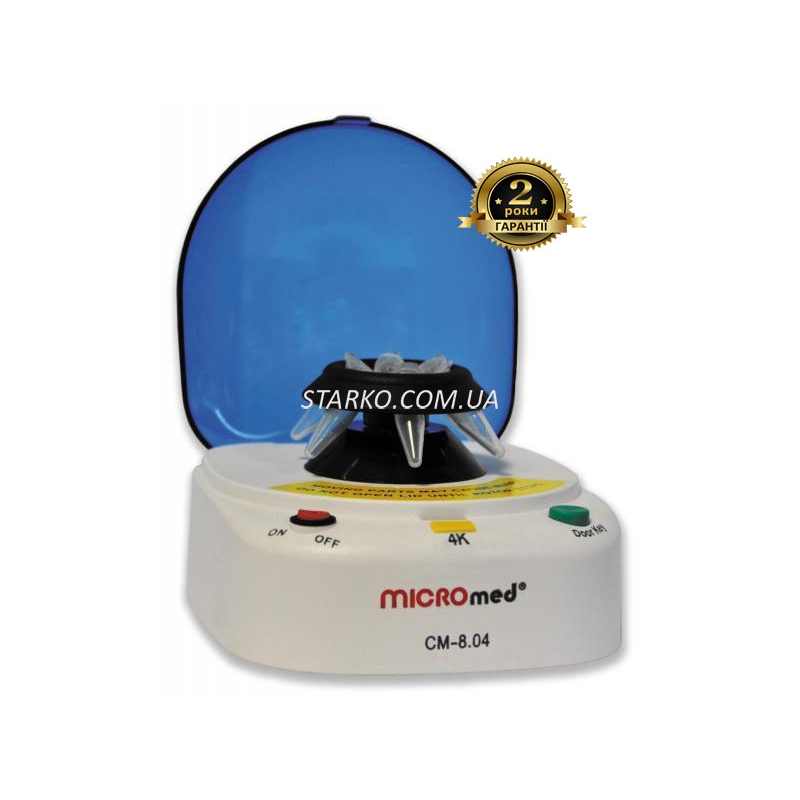 Центрифуга СМ-8.04 MICROmed для мікропробірок Еппендорф